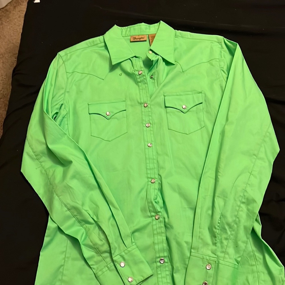 Pearl Snap Wrangler Shirt
